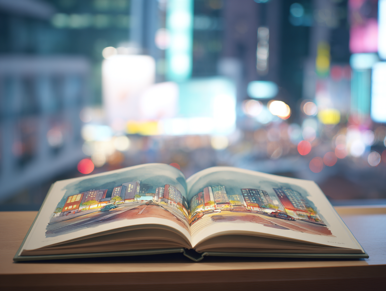 일러스트 작품집 '도시 속 작은 이야기' 출간 - 최하늘 (28세, 일러스트레이터) 작품 이미지